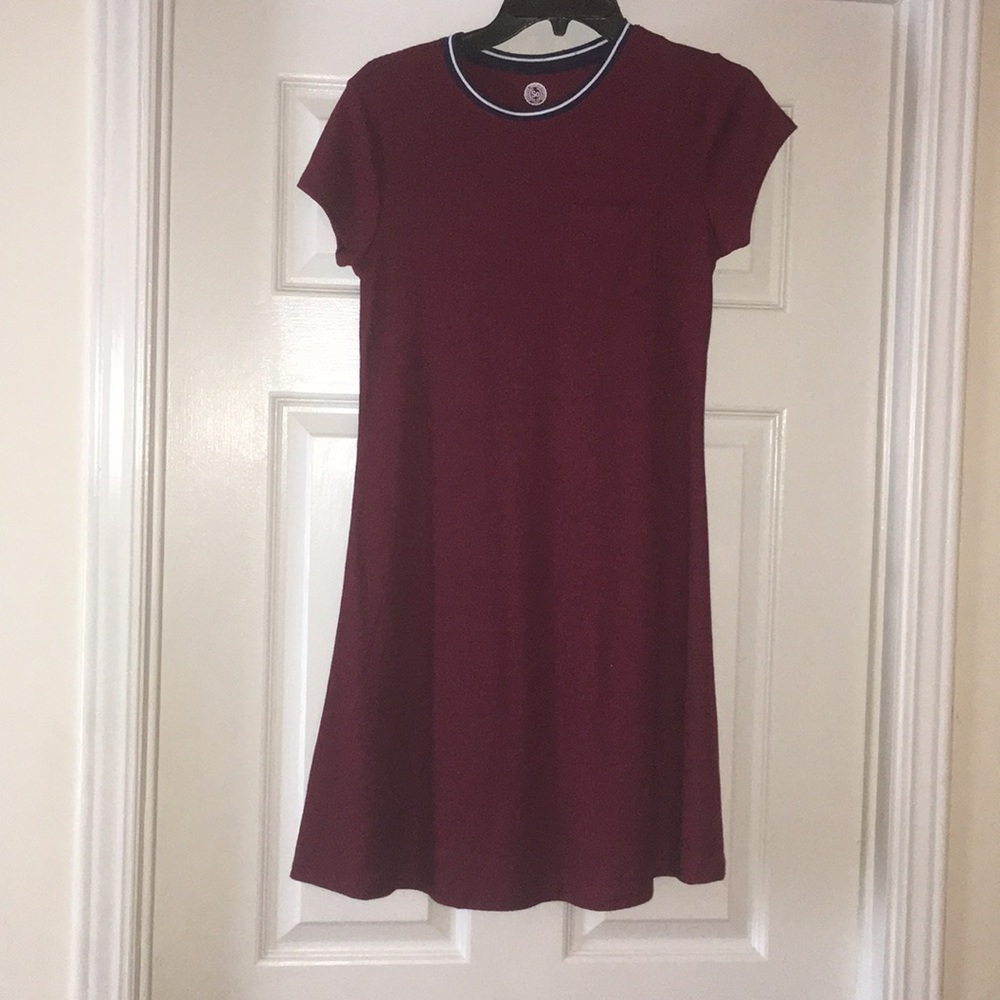 Burgundy skater dress Juniors M